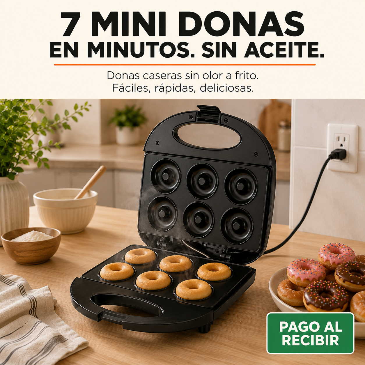 Maquina Mini Donas — vista 1