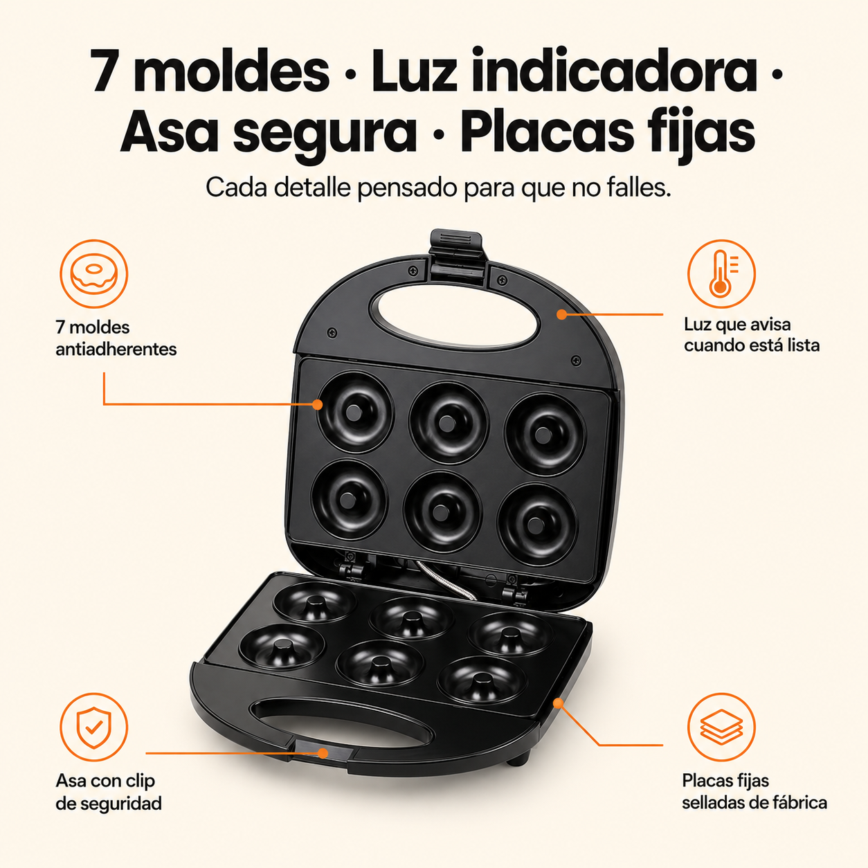 Maquina Mini Donas — vista 3
