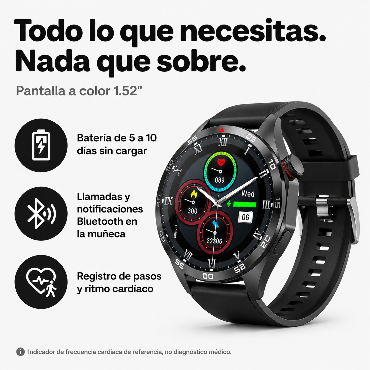 Reloj Inteligente Smart Watch M19 — vista 3