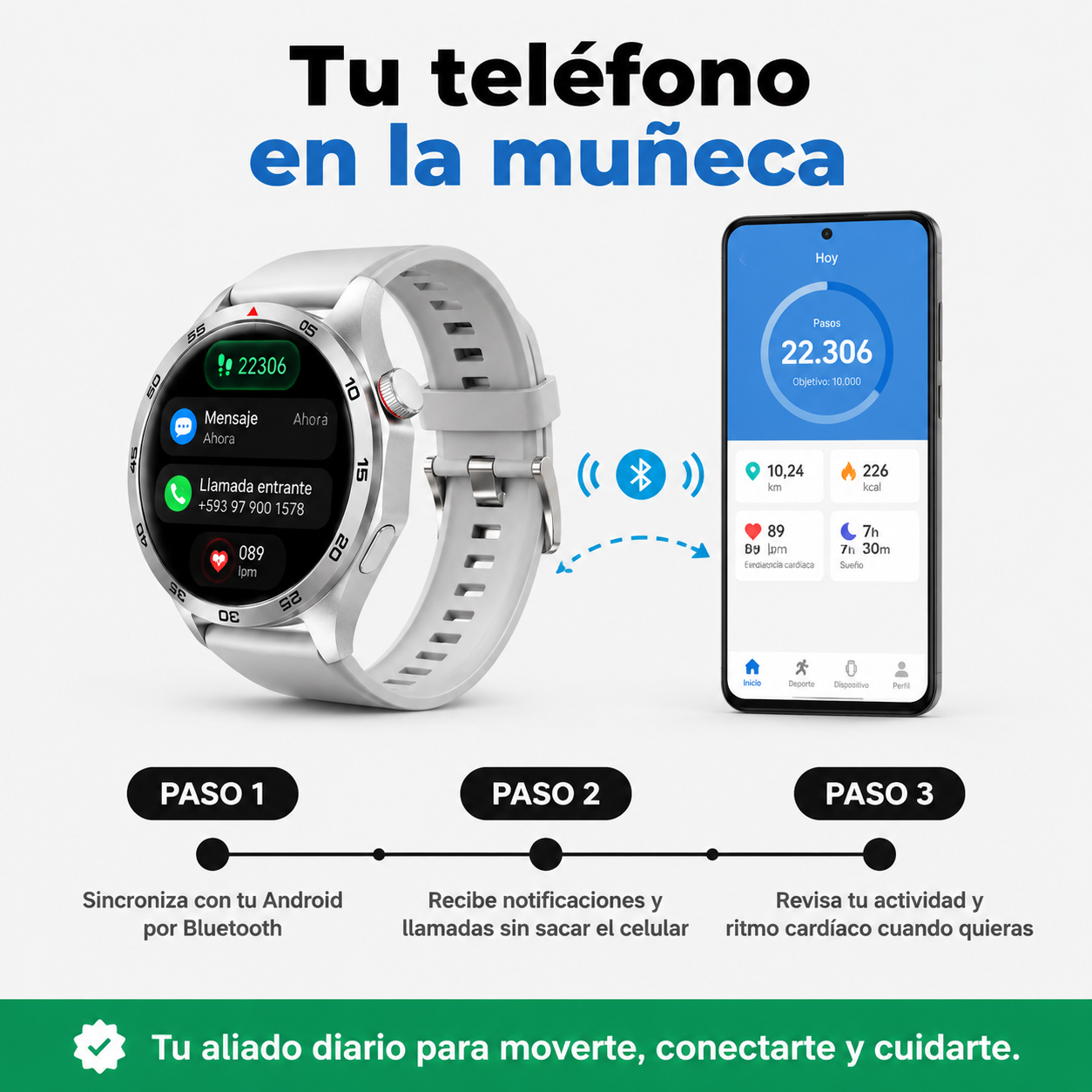 Reloj Inteligente Smart Watch M19 — vista 4