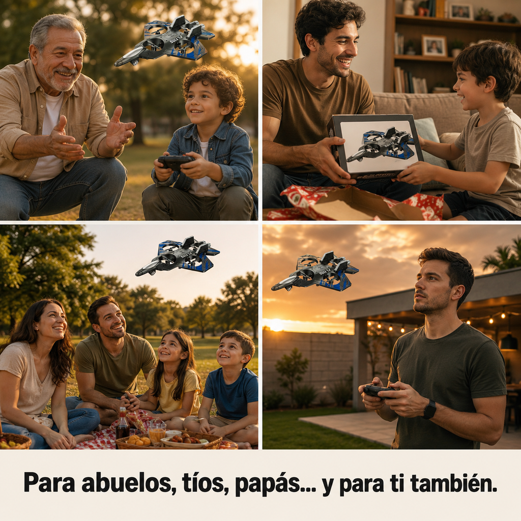 Avion Tipo Dron 360 A Control Remoto — vista 5