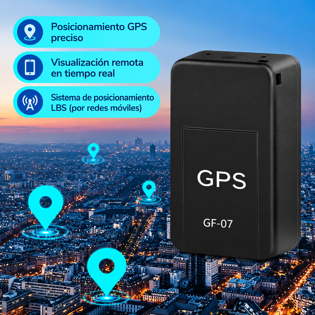 Mini Gps Tracker - Rastreador magnético del tamaño de un pulgar