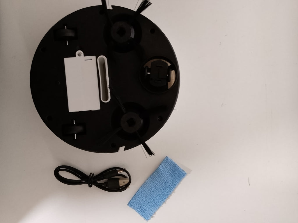 TRAPEADOR CON 2 MOPAS + ROBOT ASPIRADORA