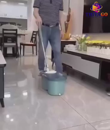 TRAPEADOR CON 2 MOPAS + ROBOT ASPIRADORA